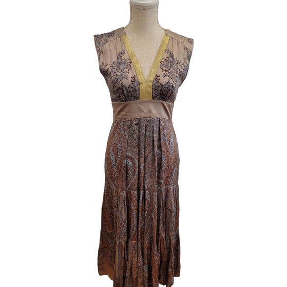 Plenty by Tracy Reese Silk Maxi dress Size 2 - Picture 5 of 6